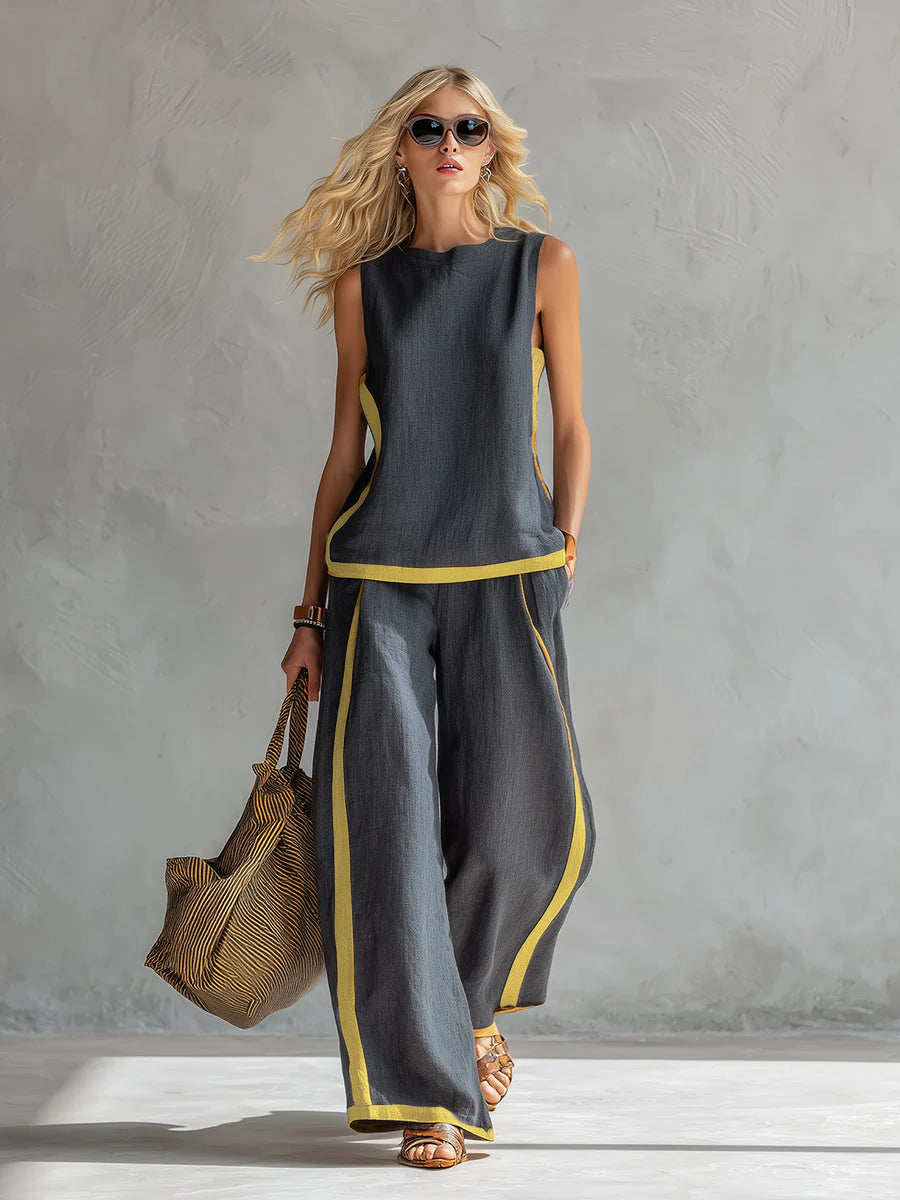 Conjunto elegante de dos piezas