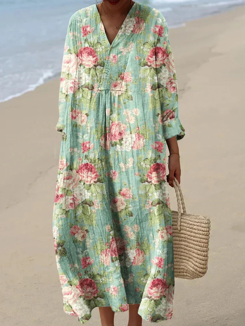 Vestido estampado de verano