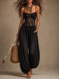 Mono halter con encaje