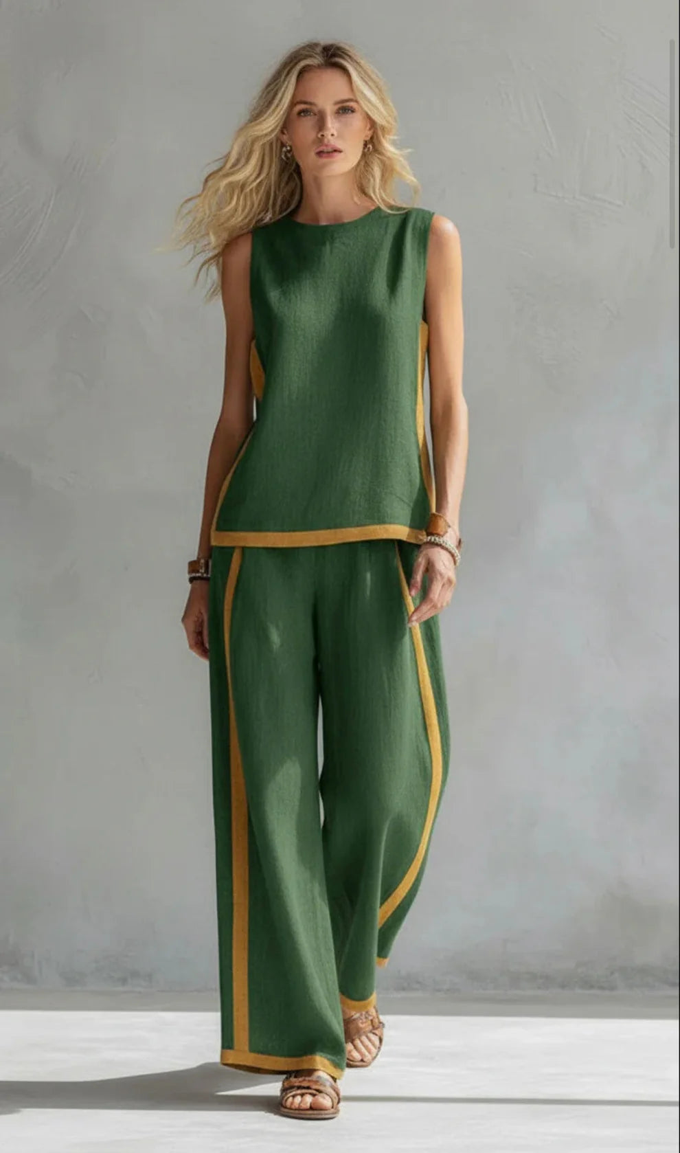 Conjunto elegante de dos piezas