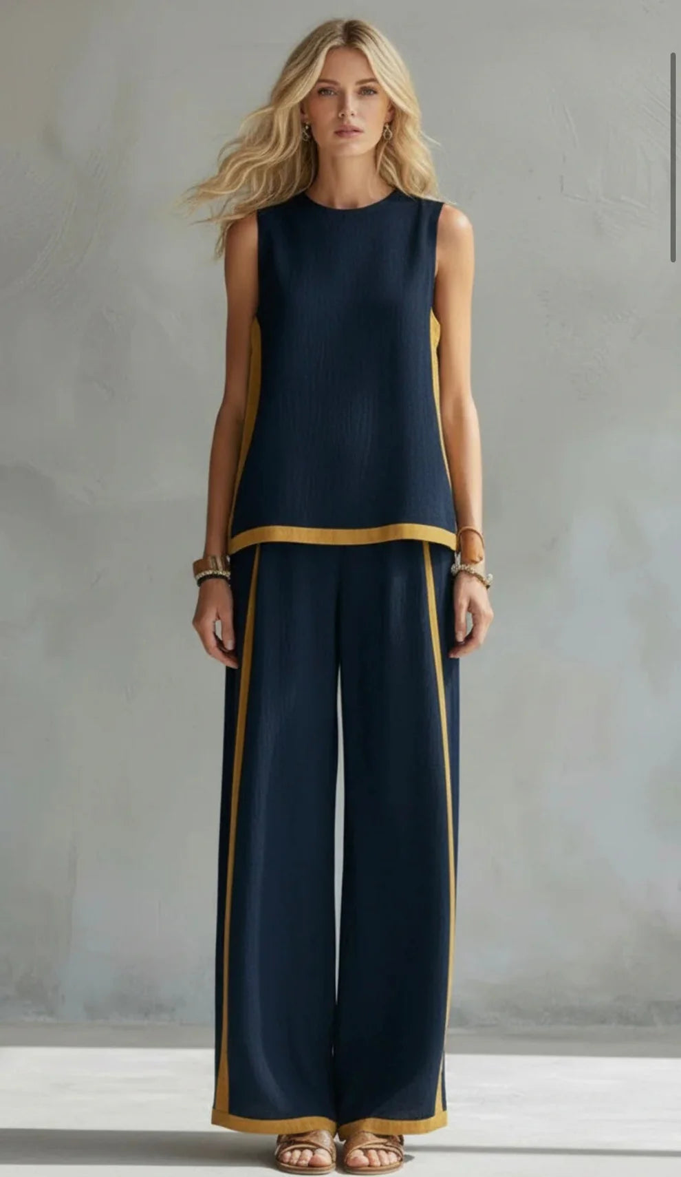 Conjunto elegante de dos piezas