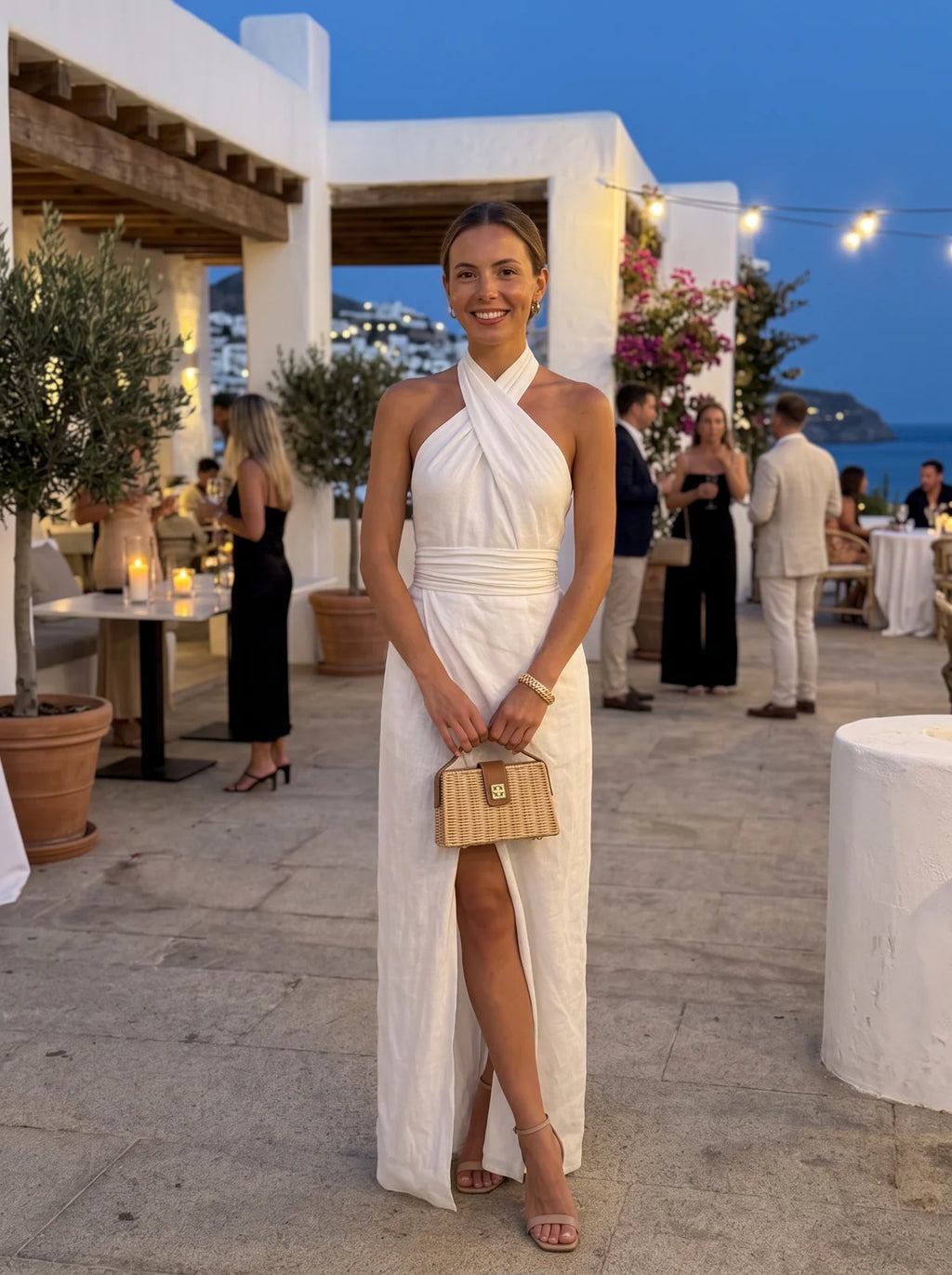 Vestido largo elegante