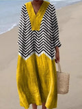 Vestido estampado de verano