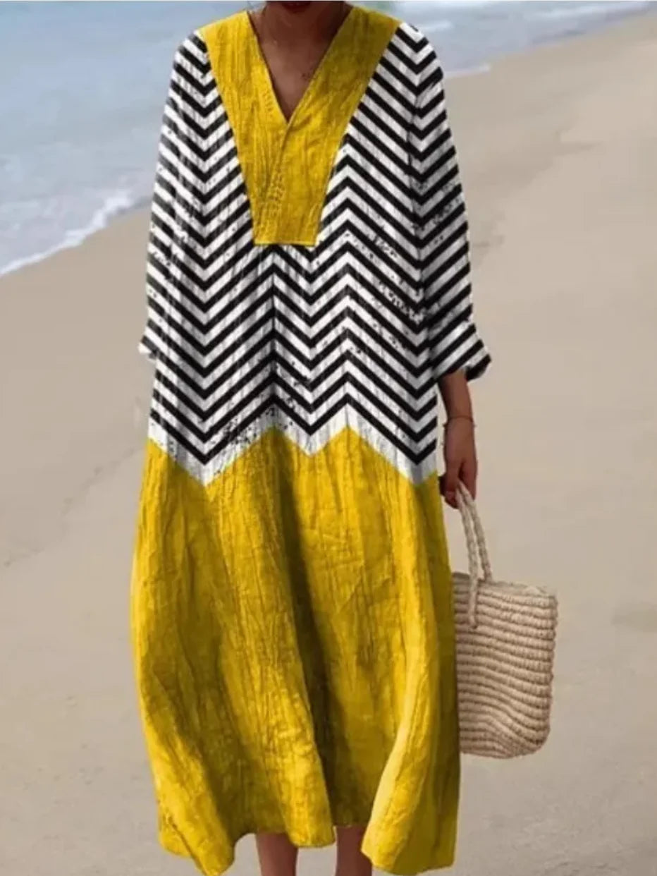 Vestido estampado de verano