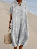 Vestido estampado de verano