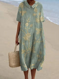 Vestido estampado de verano