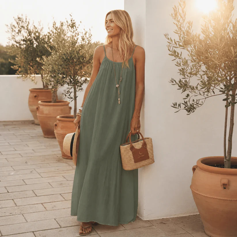 Vestido espalda abierta