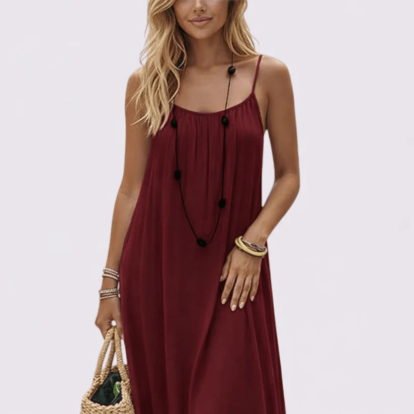 Vestido espalda abierta
