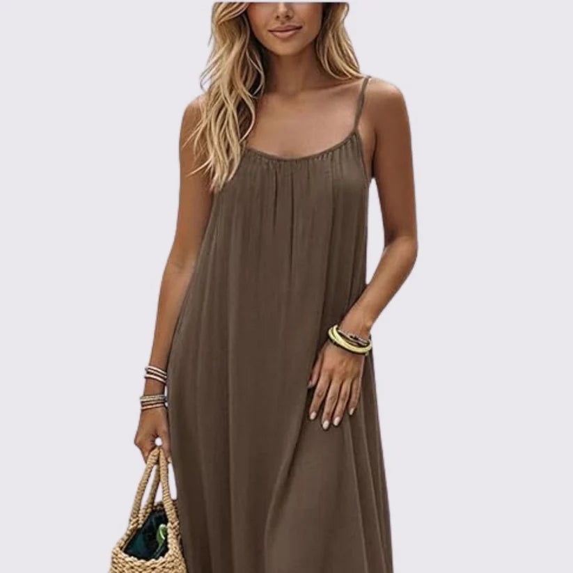 Vestido espalda abierta