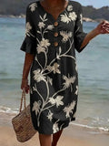 Vestido de mujer con estampado floral