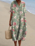 Vestido estampado de verano